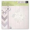 K and Company - Elegance Collection - 12 x 12 Shimmer Paper Pad  