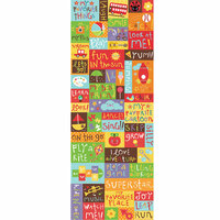 K and Company - Spaghetti Collection - Embossed Stickers with Varnish Accents - Words, Phrases and Icons, CLEARANCE