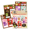 K and Company - Ka-Zoo Valentine Collection - Sticker Pad - To From, CLEARANCE