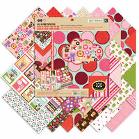 K and Company - Ka-Zoo Valentine Collection - 12 x 12 All-In-One Paper Pad