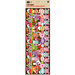 K and Company - Ka-Zoo Valentine Collection - Adhesive Paper Borders, CLEARANCE