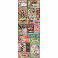 K and Company - Jubilee Collection - Embossed Stickers with Foil Accents - Words and Phrases