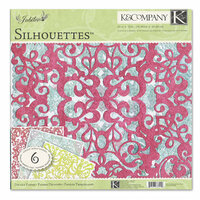 K and Company - Jubilee Collection - 12 x 12 Silhouettes Die Cut Paper Pack