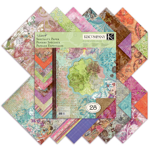 K and Company - Jubilee Collection - 12 x 12 Specialty Paper Pad