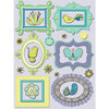 K and Company - PoppySeed Collection - Grand Adhesions Stickers - Frames
