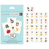 K and Company - Handmade Collection - Alphabet Cards, CLEARANCE