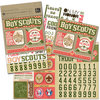 K and Company - Boy Scouts of America Collection - Embellishment Flip Pack - Boy Scout, CLEARANCE