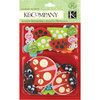 K and Company - Layered Accents with Glitter and Googly Eye Accents - Lady Bug, CLEARANCE