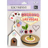 K and Company - 3 Dimensional Stickers with Gem and Metallic Accents - Welcome to Vegas, CLEARANCE