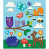 K and Company - Life's Little Occasions Collection - 3 Dimensional Stickers with Glitter Accents - Woodland Creatures, CLEARANCE
