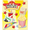K and Company - Life's Little Occasions Collection - 3 Dimensional Stickers with Epoxy and Glitter Accents - Movie Night