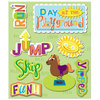 K and Company - Life's Little Occasions Collection - 3 Dimensional Stickers with Epoxy and Varnish Accents - Playground, CLEARANCE