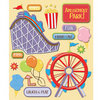 K and Company - Life's Little Occasions Collection - 3 Dimensional Stickers  with  Epoxy Accents - Amusement Park