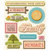 K and Company - Life&#039;s Little Occasions Collection - 3 Dimensional Stickers  with  Epoxy Accents - Life Memories