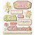 K and Company - Life&#039;s Little Occasions Collection - 3 Dimensional Stickers  with  Epoxy and Glitter Accents - The Wake