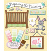 K and Company - Life's Little Occasions Collection - 3 Dimensional Stickers  with  Glitter and Puffy Accents - Preparing The Nursery