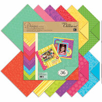 K and Company - Life's Little Occasions Collection - 12 x 12 Designer Paper Pad - Bights, CLEARANCE