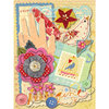 K and Company - Brenda Walton - Die Cut Cardstock and Acetate Pieces - Olivia Rose, CLEARANCE