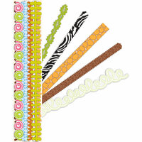 K and Company - Adhesive Paper Borders - On A Safari, CLEARANCE