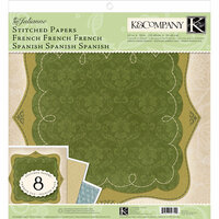 K and Company - Julianne Collection - 12 x 12 Stitched Paper Pack