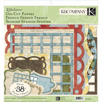 K and Company - Julianne Collection - Die Cut Paper Pack