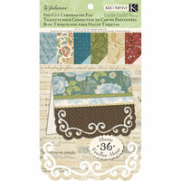 K and Company - Julianne Collection - Die Cut Cardmaking Pad - Flourish
