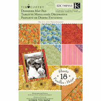 K and Company - Cottage Garden Collection by Tim Coffey - Designer Mat Pad