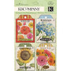 K and Company - Cottage Garden Collection by Tim Coffey - Journal Pockets - Seed Packet