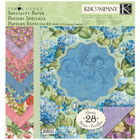 K and Company - Cottage Garden Collection by Tim Coffey - 12 x 12 Specialty Paper Pad