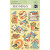 K and Company - Spring Blossom Collection - Grand Adhesions with Glitter Accents - Bird