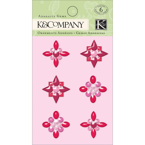 K and Company - Valentine Collection - Adhesive Gems - Rhinestone Bling