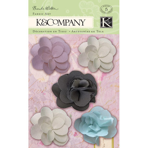 K and Company - Flora and Fauna Collection - Fabric Art - Tulle Flower