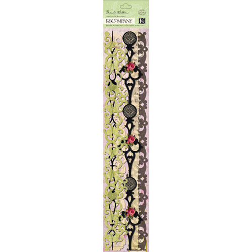 K and Company - Flora and Fauna Collection - Vellum Adhesive Borders