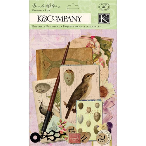 K and Company - Flora and Fauna Collection - Ephemera Pack