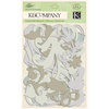 K and Company - Elegance Collection - Glitter Die Cut Cardstock Pieces