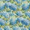 K and Company - Cottage Garden Collection by Tim Coffey - 12 x 12 Paper with Glitter Accents - Hydrangea