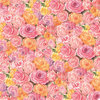 K and Company - Spring Blossom Collection - 12 x 12 Paper - Roses