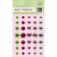 K and Company - Valentine Collection - Adhesive Gems