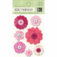K and Company - Valentine Collection - Mini Accents - Stitched