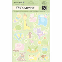 K and Company - Animal Tales Collection - Pillow Stickers - Animal