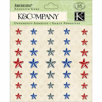 K and Company - Americana Collection - Adhesive Gems