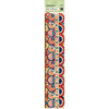 K and Company - Americana Collection - Adhesive Paper Borders with Foil Accents, CLEARANCE