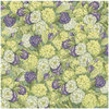 K and Company - Botanical Collection - 12 x 12 Paper with Glitter Accents - Bouquet