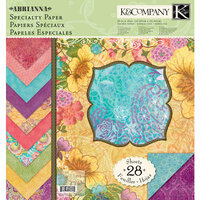 K and Company - Abrianna Collection - 12 x 12 Specialty Paper Pad