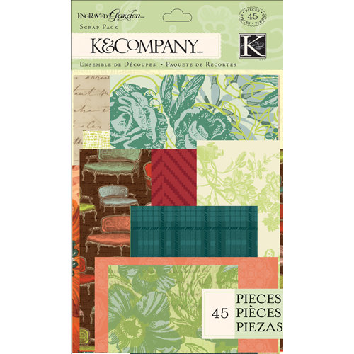 K and Company - Engraved Garden Collection - Scrap Pack