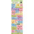 K and Company - Watercolor Bouquet Collection - Embossed Stickers with Varnish Accents - Word