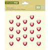 K and Company - Studio 112 Collection - Adhesive Gems - Heart