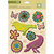 K and Company - Studio 112 Collection - 3 Dimensional Stickers - Nature Shape