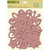 K and Company - Studio 112 Collection - Glitter Chipboard Pieces - Pink Florals