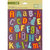 K and Company - Studio 112 Collection - Die Cut Stickers with Foil Accents - Alphabet